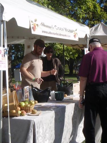 Albemarle Ciderworks at Monticello's Heritage Harvest Festival