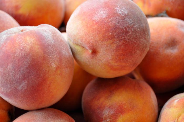 Tree-ripened peaches are hard to beat